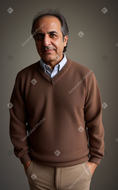 Jordanian 45 years male with  brown hair