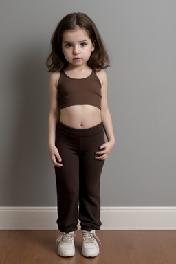 Greek infant girl with  brown hair