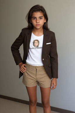 Honduran teenager boy with  brown hair