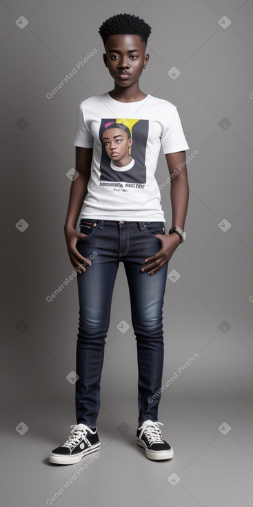 Ghanaian young adult non-binary 