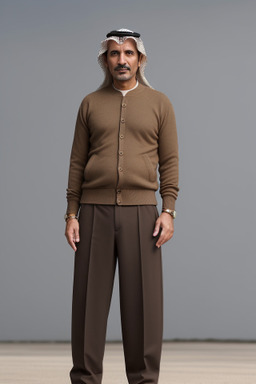 Emirati middle-aged male with  brown hair