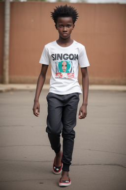 African teenager boy 