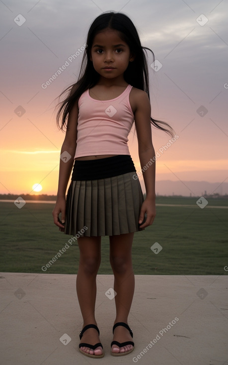 Peruvian child girl 