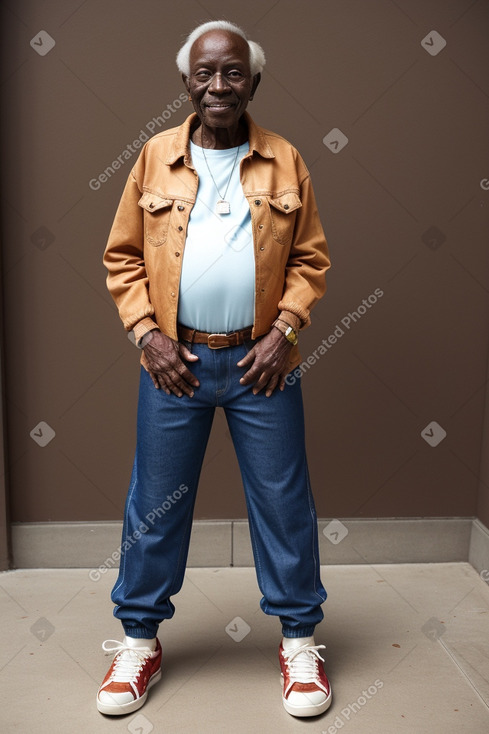 Elderly male with  ginger hair