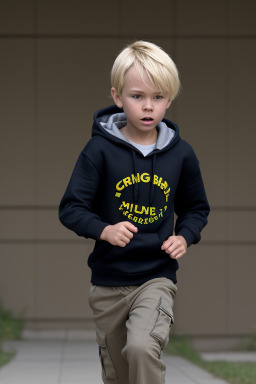 Zimbabwean child boy with  blonde hair