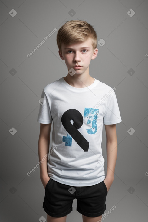 Estonian teenager boy 