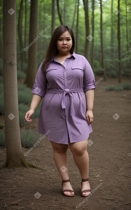 Malaysian adult female with  brown hair