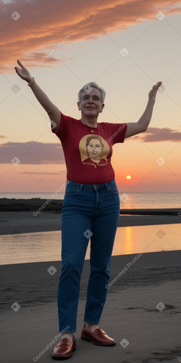 Middle-aged non-binary 