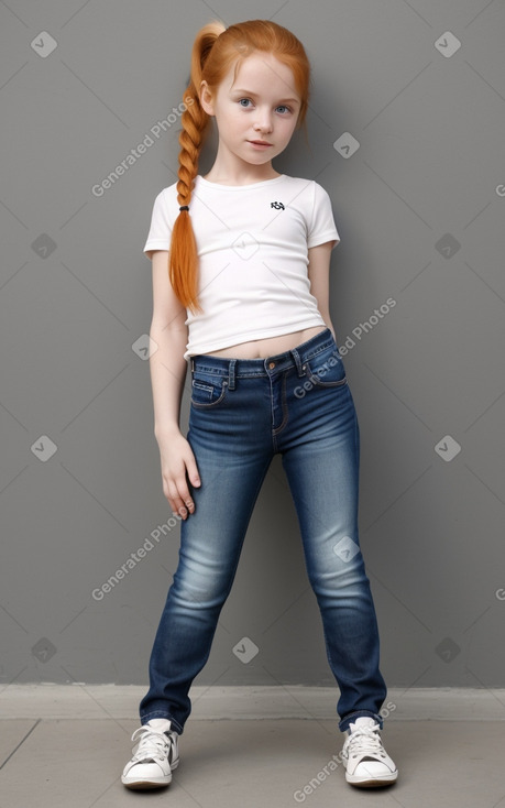 German infant girl with  ginger hair