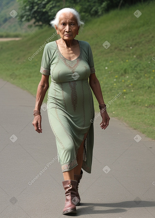 Nepalese elderly female 