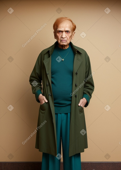 Pakistani elderly male with  ginger hair