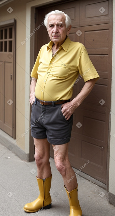 Georgian elderly male with  blonde hair