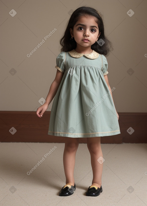 Arab infant girl 