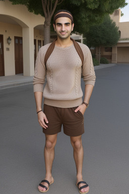 Lebanese adult male with  brown hair