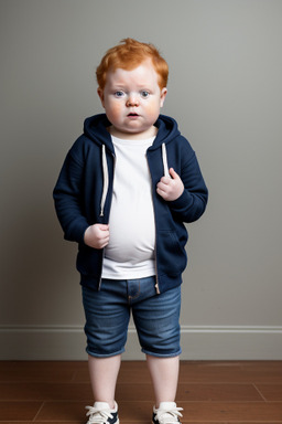 Kenyan infant boy with  ginger hair