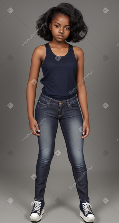 African american teenager female 