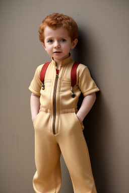 Omani infant boy with  ginger hair