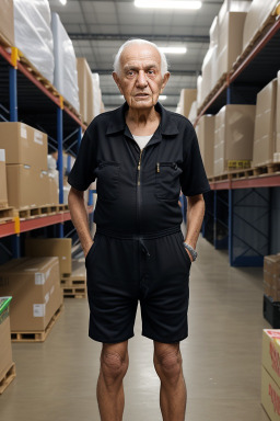 Brazilian elderly male with  black hair