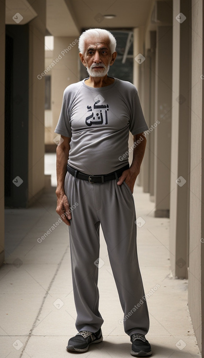 Iraqi elderly male with  gray hair