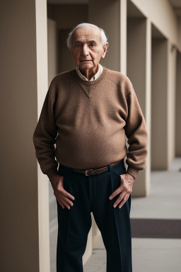 Georgian elderly male with  brown hair