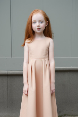 Child female with  ginger hair