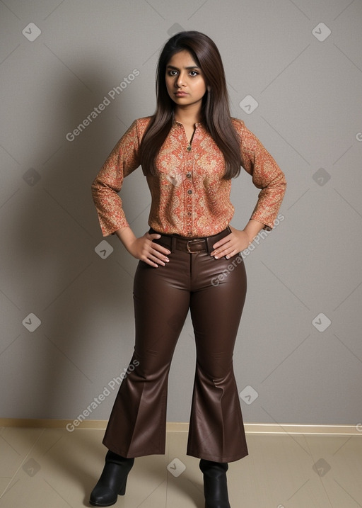 Bangladeshi adult female with  brown hair