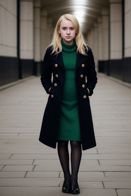 Irish young adult female with  blonde hair