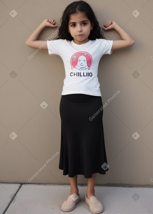 Chilean child girl 