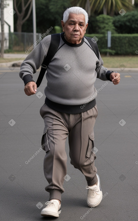 Nicaraguan elderly male with  gray hair