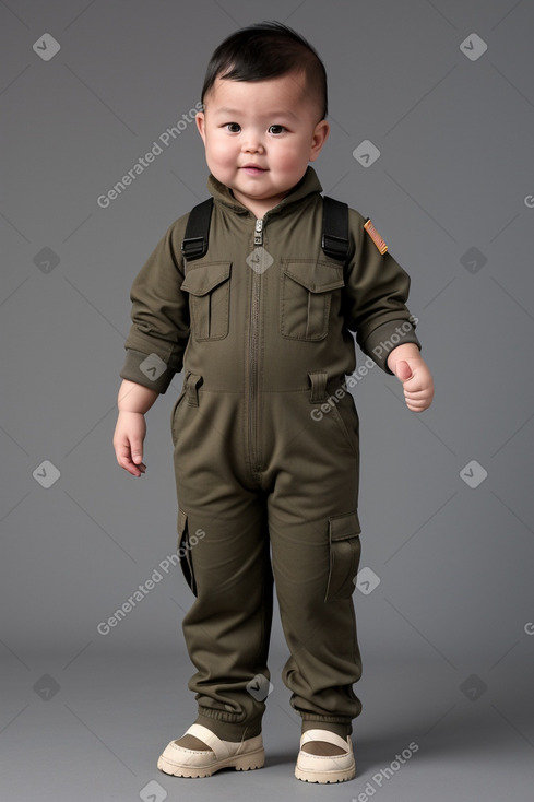 Mongolian infant boy 