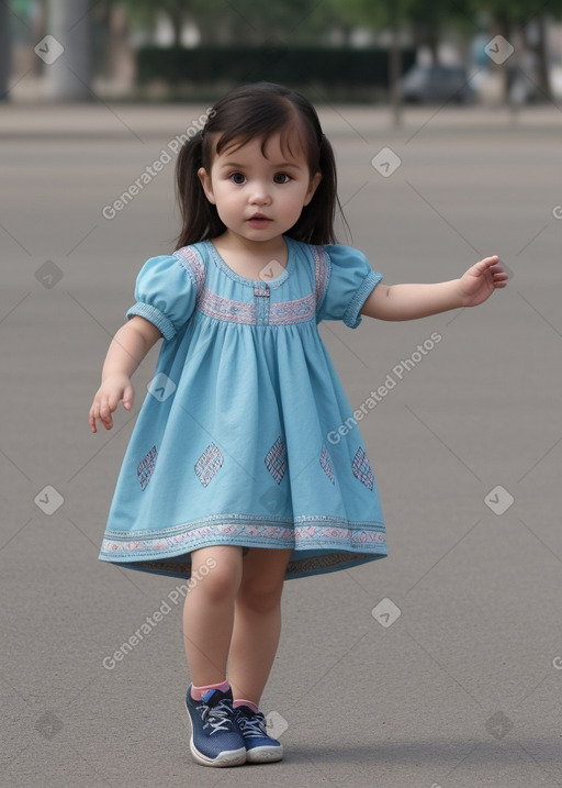 Uzbek infant girl 