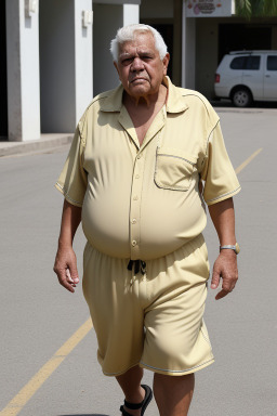 Venezuelan elderly male with  blonde hair