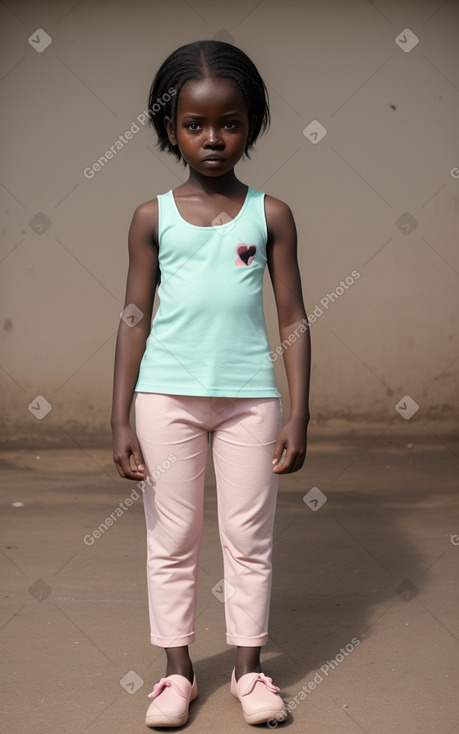 Ugandan child girl 