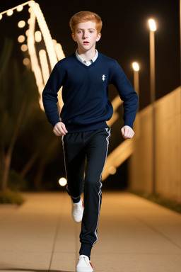 Israeli teenager boy with  ginger hair