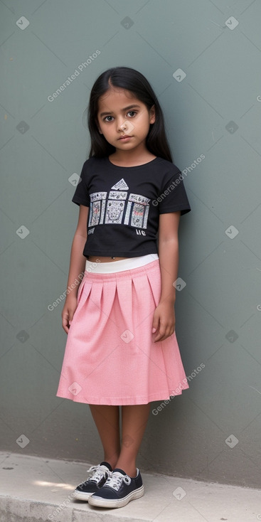 Guatemalan child girl 