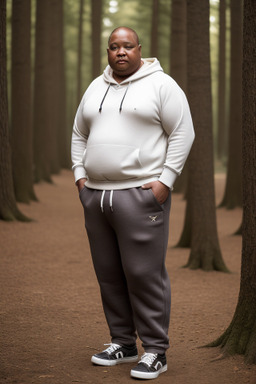 African middle-aged male with  ginger hair