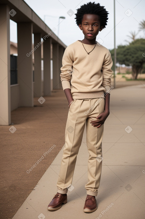 African teenager boy 