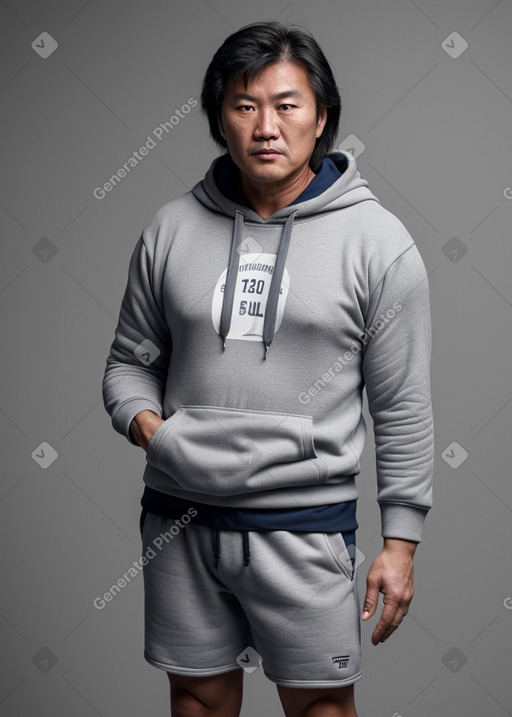 Mongolian middle-aged male 