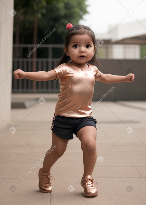 Peruvian infant girl 