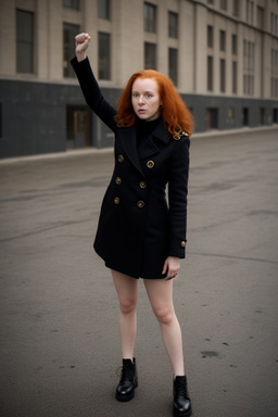 African adult female with  ginger hair