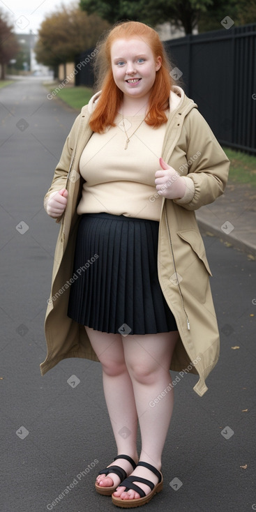 South african young adult female with  ginger hair