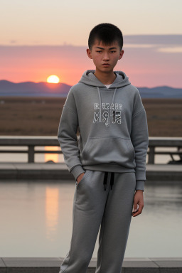 Mongolian teenager boy 