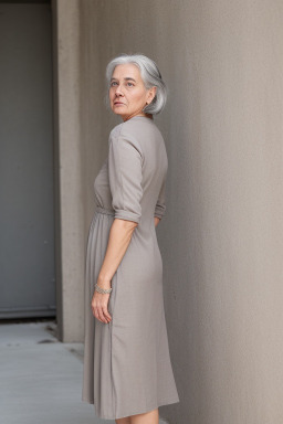 Adult female with  gray hair