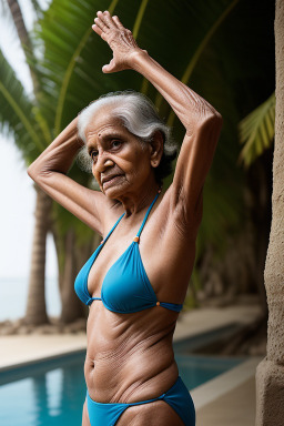 Indian elderly female 