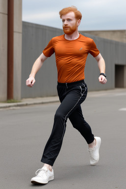 Syrian adult male with  ginger hair