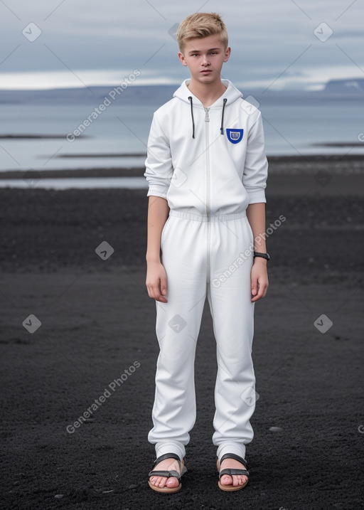 Icelandic teenager boy 