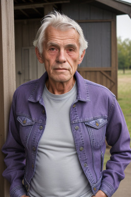 Dutch elderly male with  gray hair