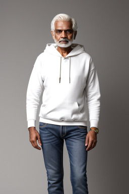 Sri lankan 45 years male with  white hair