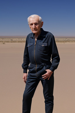 Ukrainian elderly male with  black hair