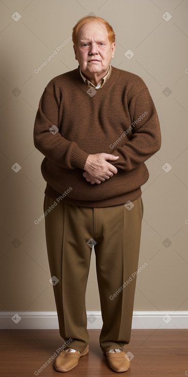 Venezuelan elderly male with  ginger hair